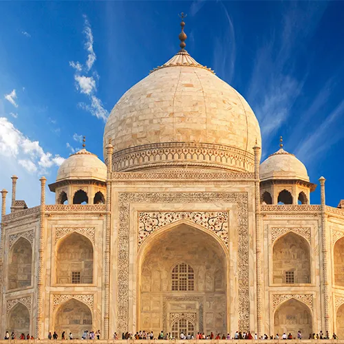 Take a Road Trip From Delhi to Agra to Visit The Taj Mahal Travel from Delhi to Agra on a road trip & visit the Taj Mahal, part of India’s Golden Triangle tour